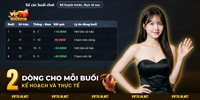 Sổ các buổi chơi đá gà ghi số trận, thắng thua, kết quả và lý do đóng buổi
